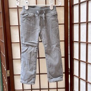 Fleece-lined toddler Gap leggings, size 3T